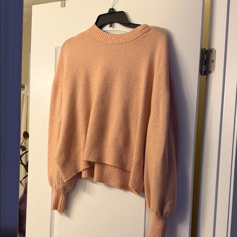 ASOS Soft Peach Crew Neck Sweater